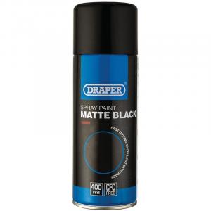 Matt Black Spray Paint (400ml)