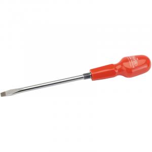 8mm x 150mm Plain Slot Flared Tip Cabinet Pattern Screwdriver (Sold Loose)