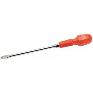 9.5mm x 200mm Plain Slot Flared Tip Cabinet Pattern Screwdriver (Sold Loose)