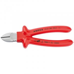 Knipex 70 07 180 180mm Fully Insulated S Range Diagonal Side Cutter
