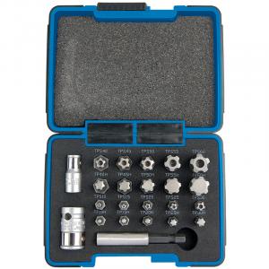 1/4, 3/8" Sq. Dr. Draper TX-STAR® Plus Bit Set (23 Piece)