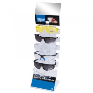 Countertop Display of Six Safety Spectacles