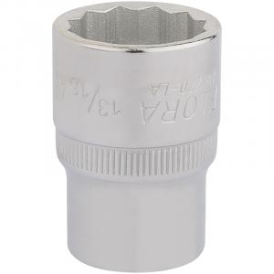 13/16" 1/2" Sq. Dr. Elora Bi-Hexagon Socket