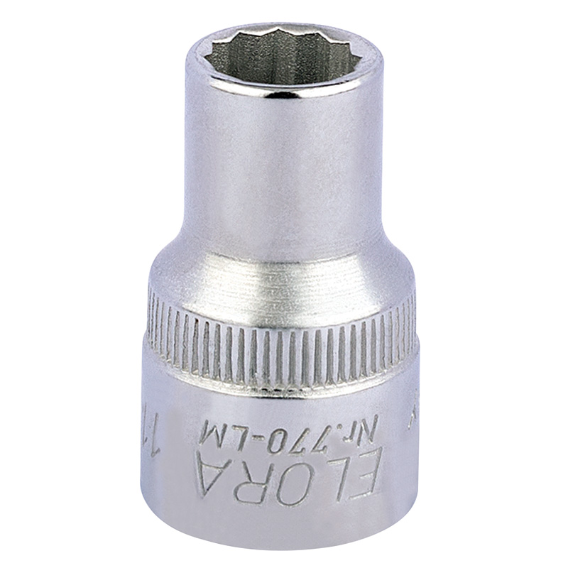 11mm 1/2" Sq. Dr. Elora Bi-Hexagon Socket