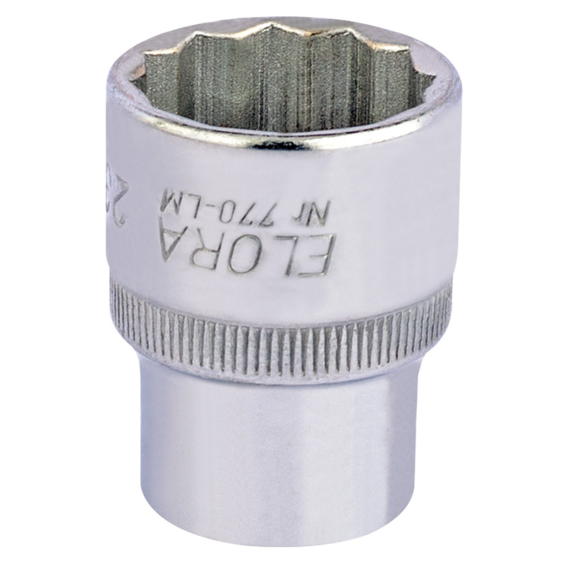 23mm 1/2" Sq. Dr. Elora Bi-Hexagon Socket