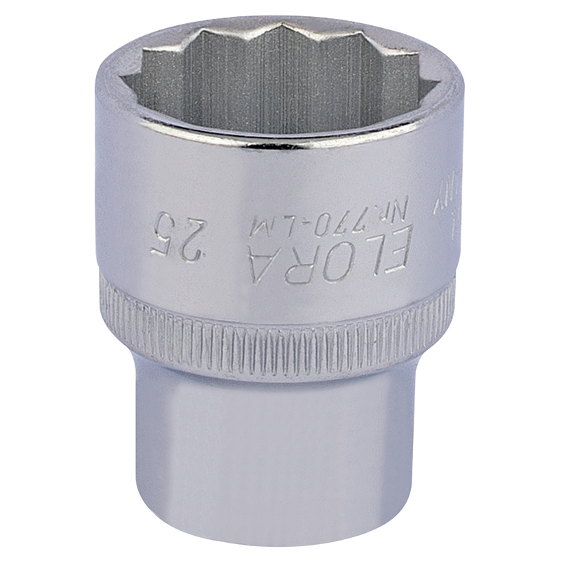 25mm 1/2" Sq. Dr. Elora Bi-Hexagon Socket