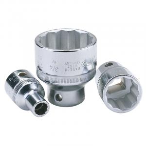 3/16" 1/2" Sq. Dr. Elora Whitworth Bi-Hexagon Socket