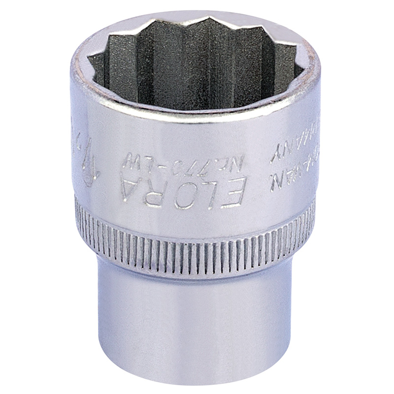 1/2" 1/2" Sq. Dr. Elora Whitworth Bi-Hexagon Socket
