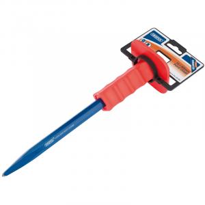300 x 16mm Point Chisel with Hand Guard