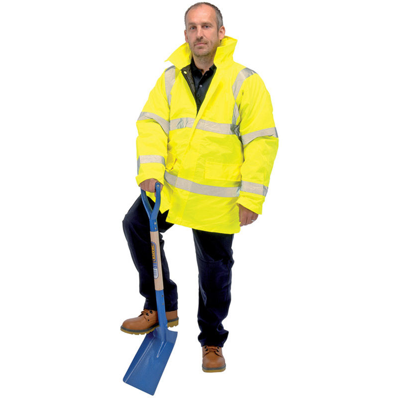 High Visibility Traffic Jacket - Size L