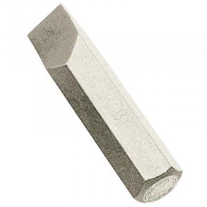 8mm Plain Slot Impact Screwdriver Bit
