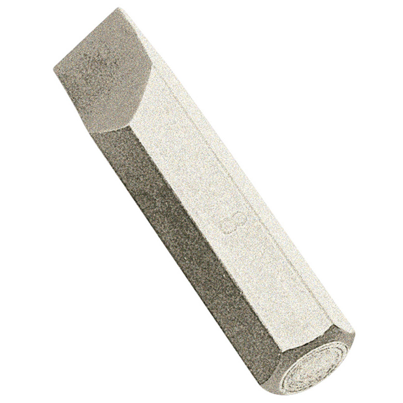 8mm Plain Slot Impact Screwdriver Bit