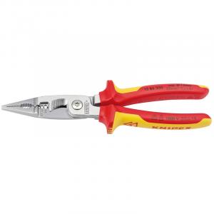 Knipex 13 86 200 SB VDE 200mm Electricians Universal Installation Pliers
