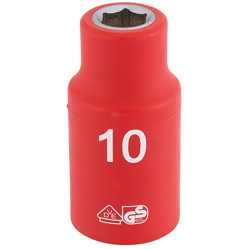 1/2" Sq. Dr. Fully Insulated VDE Socket (10mm)