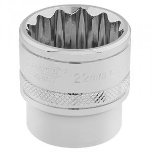 3/8" Sq. Dr. Hi-Torq® 12 Point Socket (22mm)