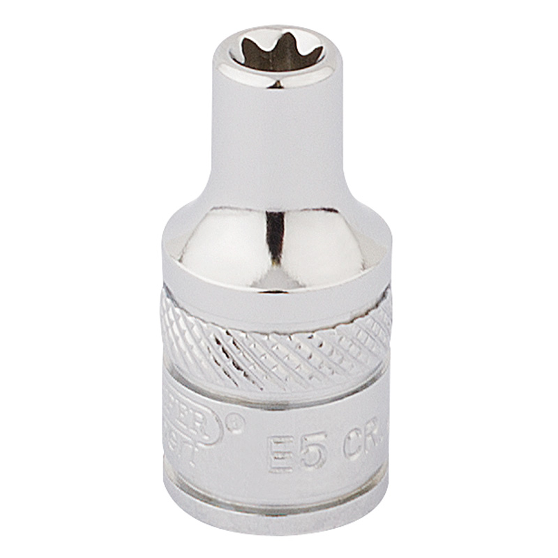 1/4" Sq. Dr. Draper TX-STAR® Socket (E5)