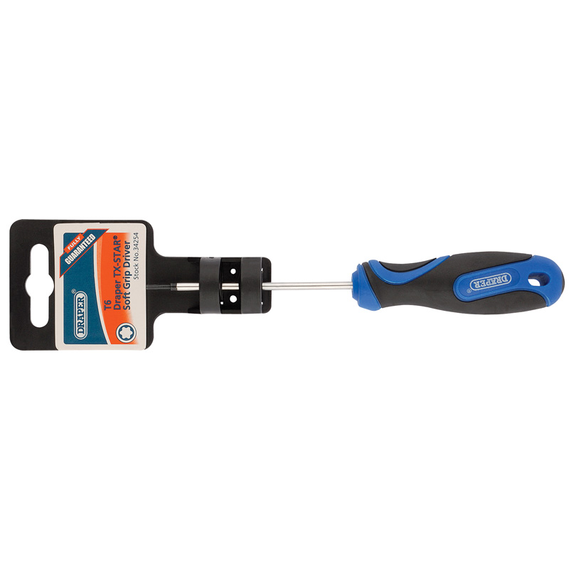 Soft Grip T6 Draper TX-STAR® Screwdrivers