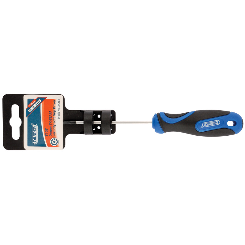 Soft Grip T10 Draper TX-STAR® Security Screwdrivers