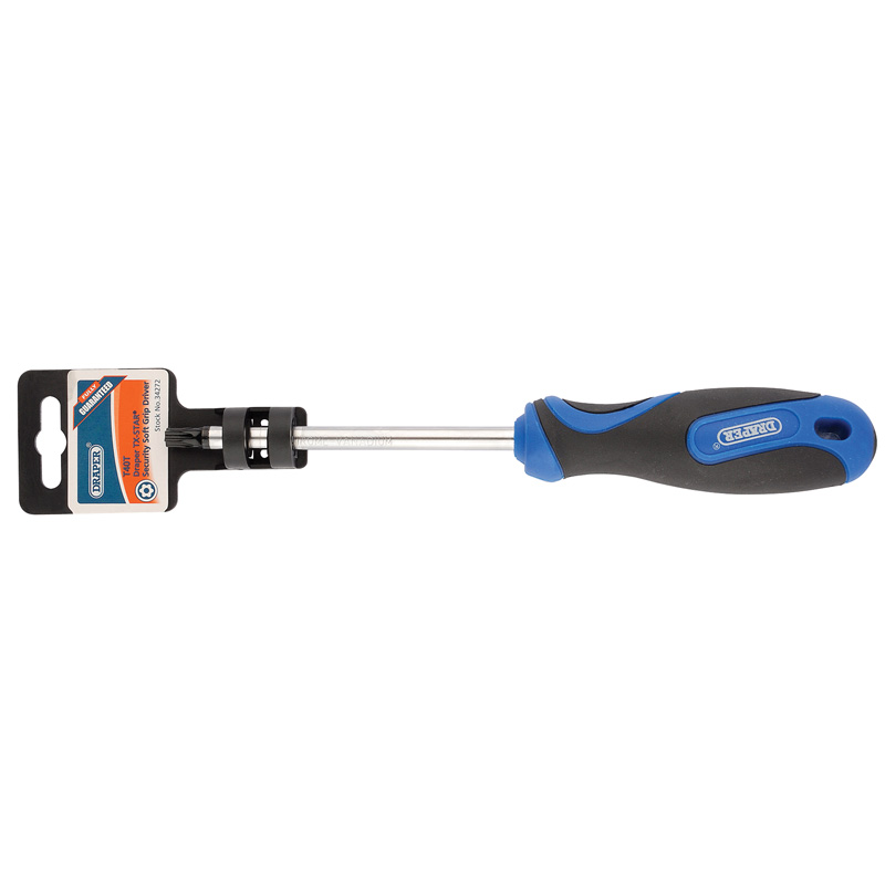 Soft Grip T40 Draper TX-STAR® Security Screwdrivers