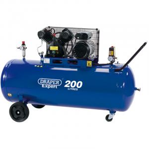 200L V-Twin Belt-Driven Air Compressor (2.2kW)