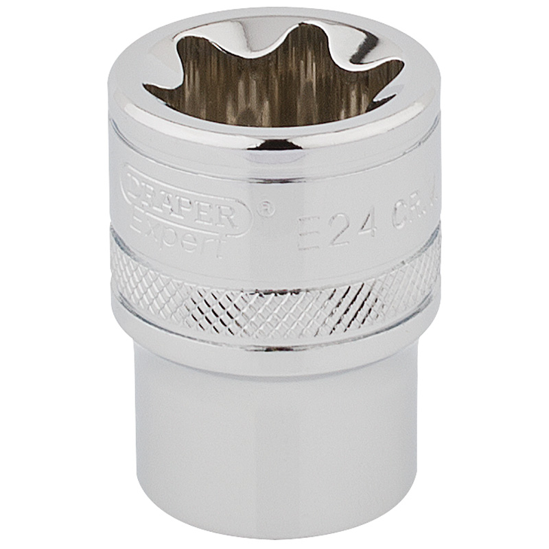 1/2" Sq. Dr. Draper TX-STAR® Socket (E24)