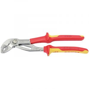 Knipex 87 26 250 250mm VDE Cobra® Chrome Waterpump Pliers