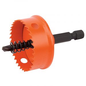 35mm Bi-Metal Hole Saw with Integrated Arbor