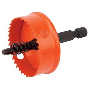 38mm Bi-Metal Hole Saw with Integrated Arbor
