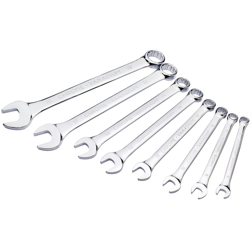 Draper HI-TORQ® Metric Combination Spanner Set (8 Piece)