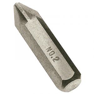 No 2 PZ Type Impact Screwdriver Bit
