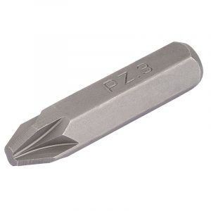 No 3 PZ Type Impact Screwdriver Bit