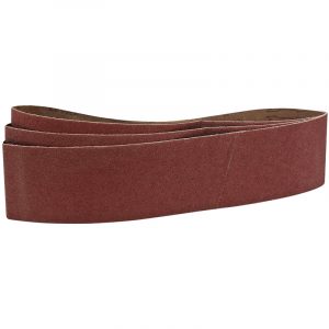 100 x 915mm 80 Grit Abrasive Sanding Belts Pack of 3