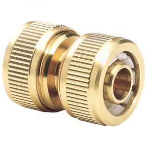 Brass Hose Repair Connector (1/2")