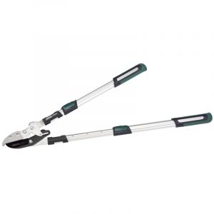 Telescopic Soft Grip Anvil Ratchet Action Loppers with Aluminium Handles