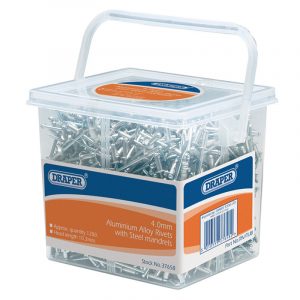 Tub of 1200 (Approx ) 4.0mm Diameter Blind Rivets