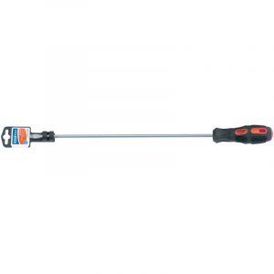 9.5mm x 250mm Plain Slot Flared Tip Long Reach Screwdriver