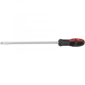9.5mm x 250mm Plain Slot Flared Tip Long Reach Screwdriver (Sold Loose)