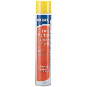 750ml Yellow Line Marker Spray Paint