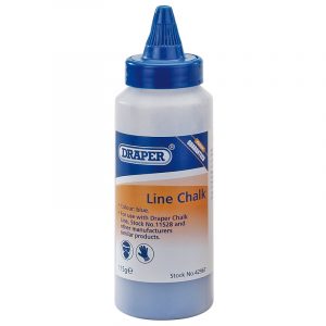 115G Plastic Bottle of Blue Chalk for Chalk Line