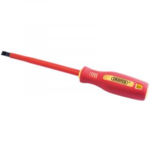 6.5mm x 150mm Fully Insulated Plain Slot Screwdriver.