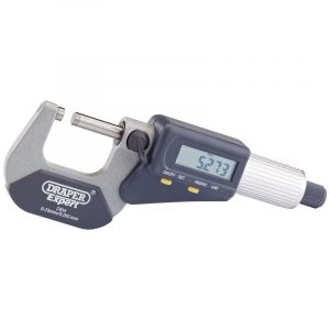 Dual Reading Digital External Micrometer - 0-25mm/0-1"
