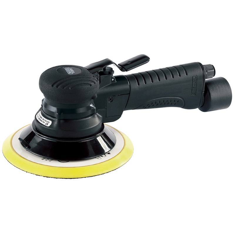 Composite Body Dual Action Soft Grip Air Sander (150mm)
