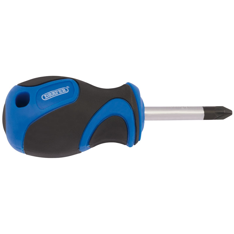 No.2 x 38mm PZ Type Screwdriver with Soft Grip Handles