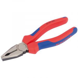 Knipex 03 02 160 SB 160mm Combination Pliers - Heavy Duty Handle