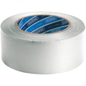 30M x 50mm White Duct Tape Roll