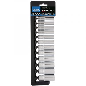 3/8" Sq. Dr. Multi-Drive® Deep Socket Set (12 Piece)