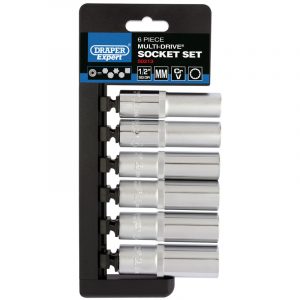 1/2" Sq. Dr. Multi-Drive® Deep Socket Set (6 Piece)
