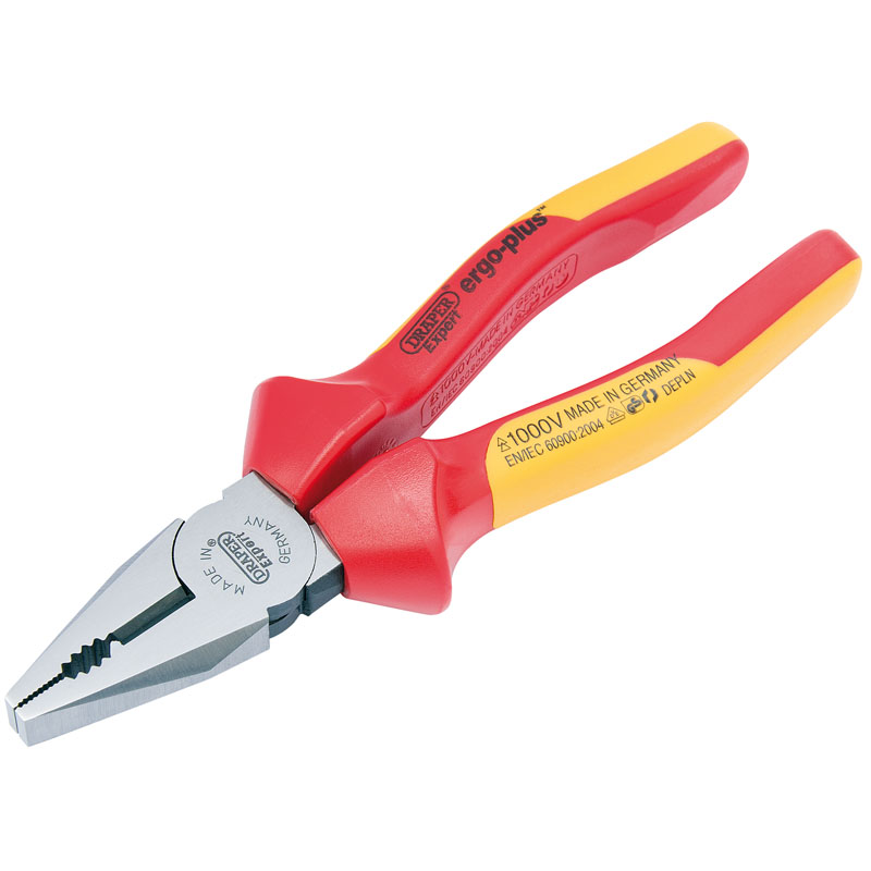 200mm Ergo Plus® Fully Insulated VDE Combination Pliers