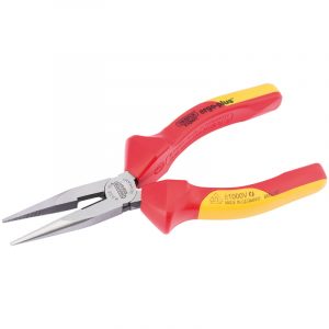 160mm Ergo Plus® Fully Insulated VDE Slimline Long Nose Pliers