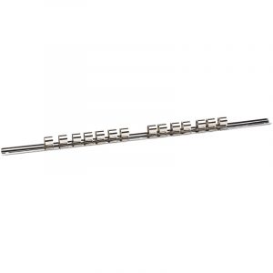1/2" Sq. Dr. Retaining Bar with 14 Clips (400mm)